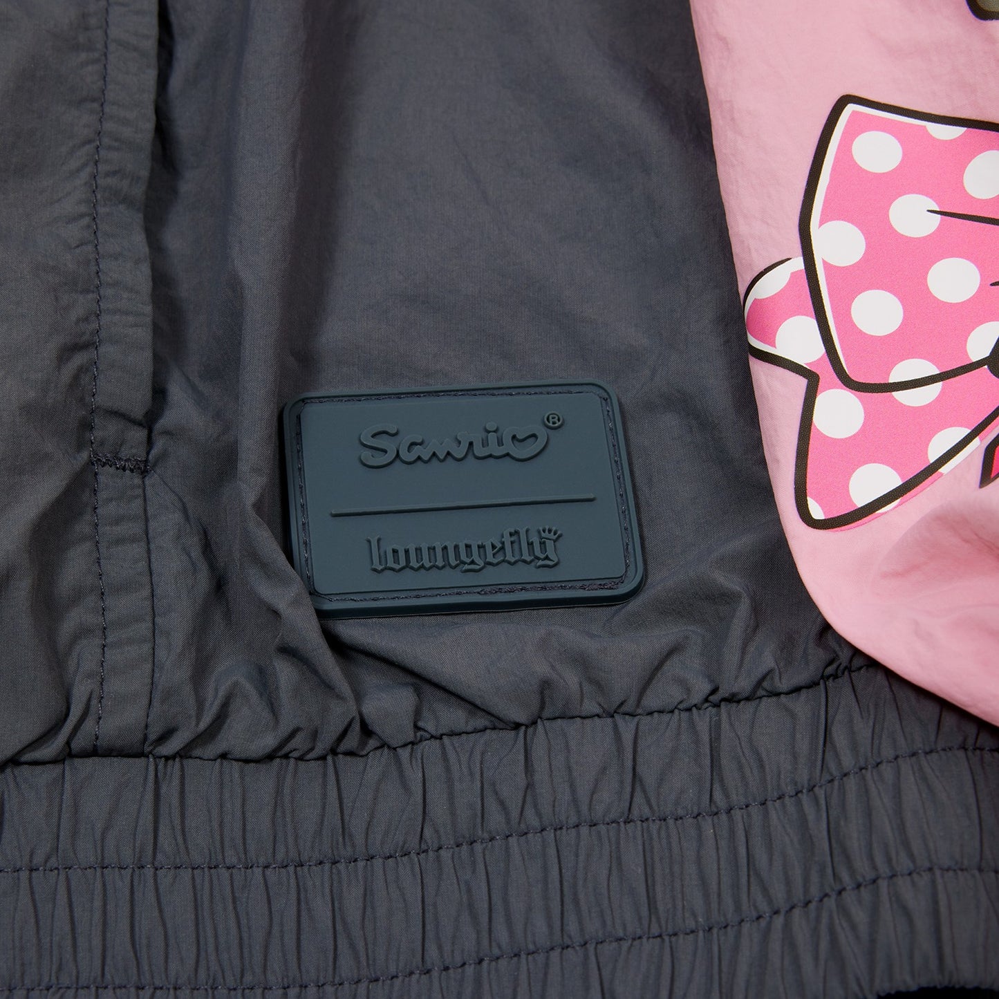 Loungefly Sanrio My Melody & Kuromi Half-Zip Unisex Windbreaker Jacket