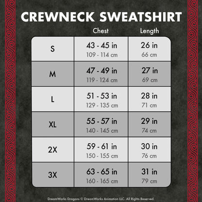 Loungefly How To Train Your Dragon Night Fury Crewneck Sweatshirt