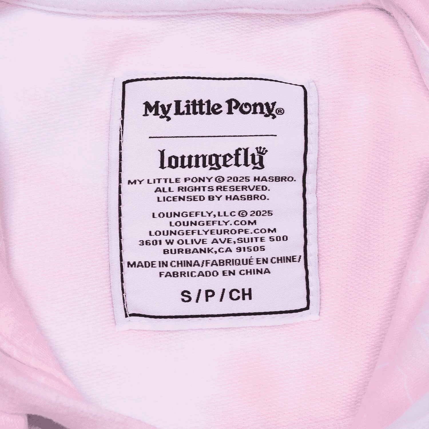 Loungefly My Little Pony Clouds Tie-Dye Unisex Hoodie