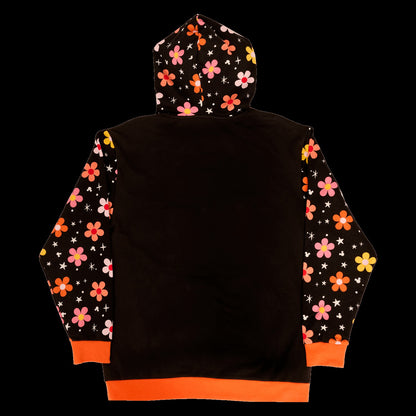 Loungefly Mickey & Minnie Floral Ghost Glow Unisex Hoodie