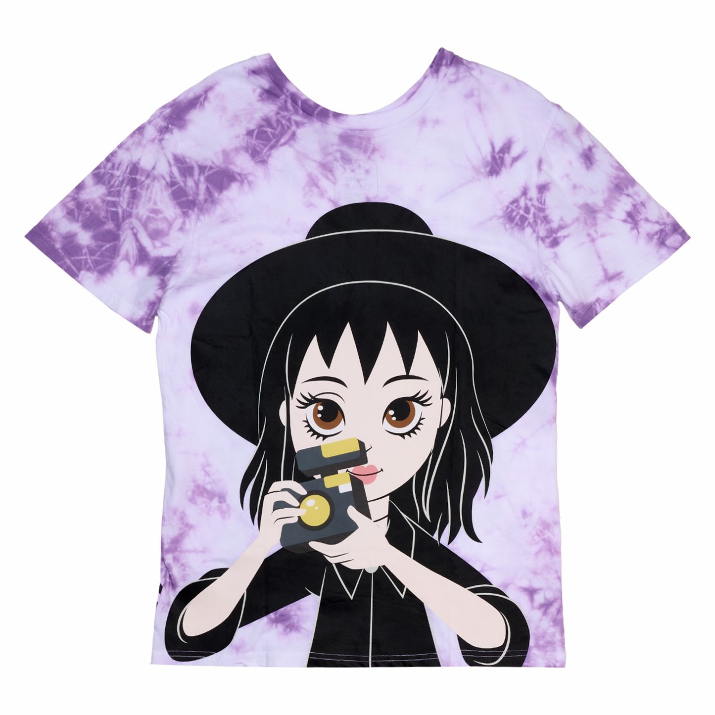 Loungefly Beetlejuice & Lydia Deetz Reversible Tie-Dye Unisex Tee