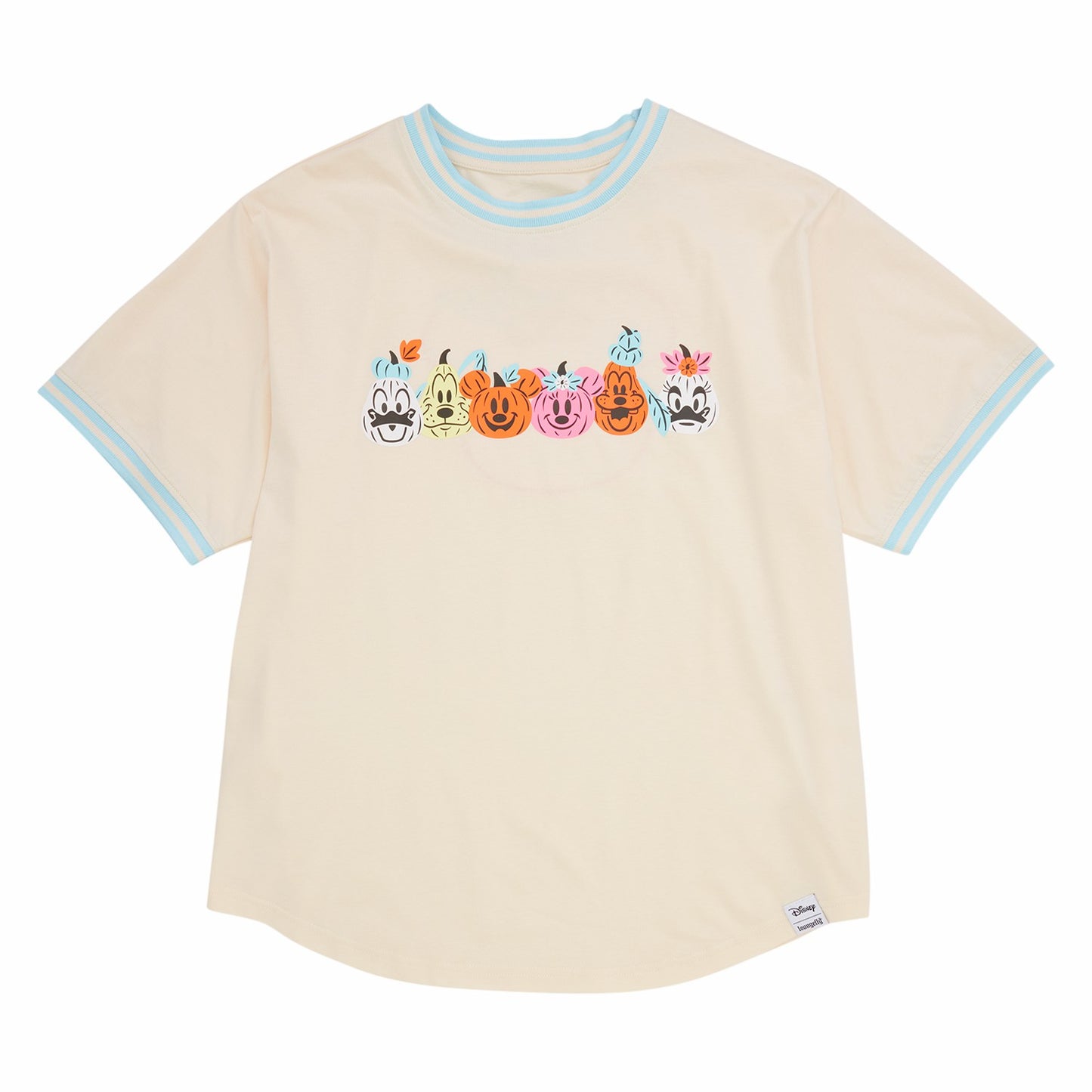 Loungefly Mickey & Friends Jack-o'-Lantern Glow Sporty Tee