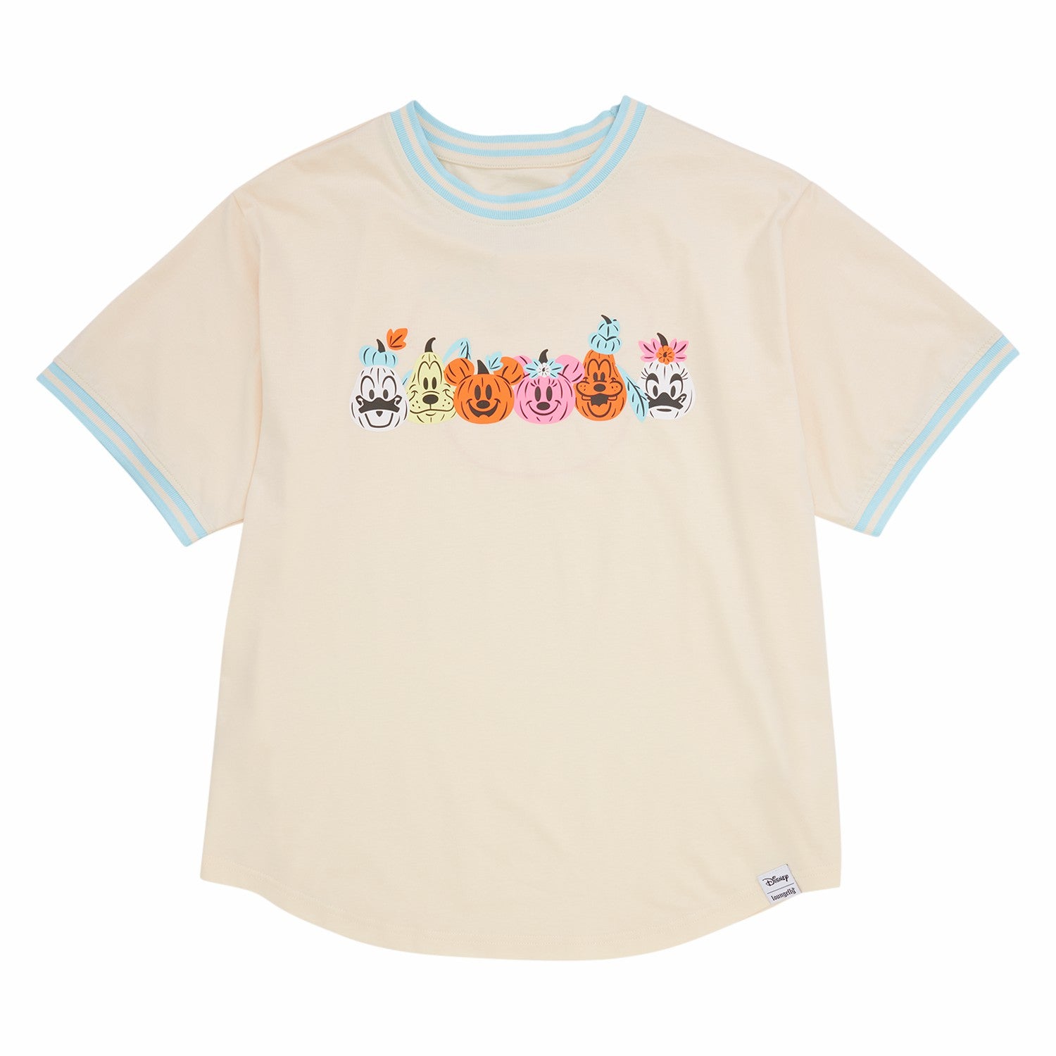 Loungefly Mickey & Friends Jack-o'-Lantern Glow Sporty Tee