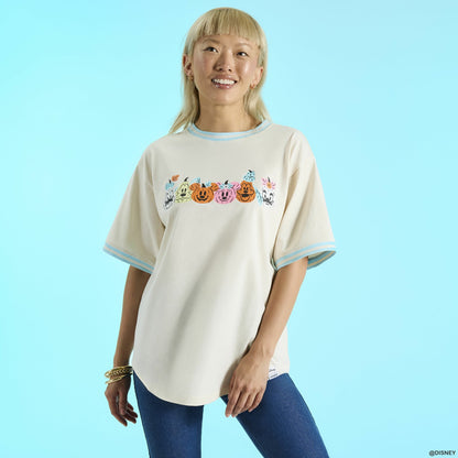 Loungefly Mickey & Friends Jack-o'-Lantern Glow Sporty Tee