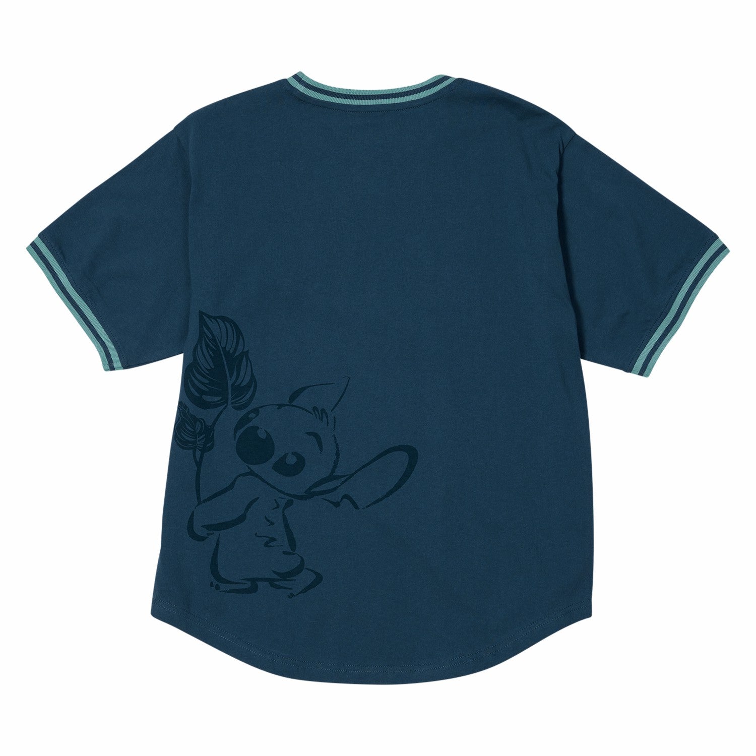 Loungefly Stitch Patch Unisex Ringer Tee