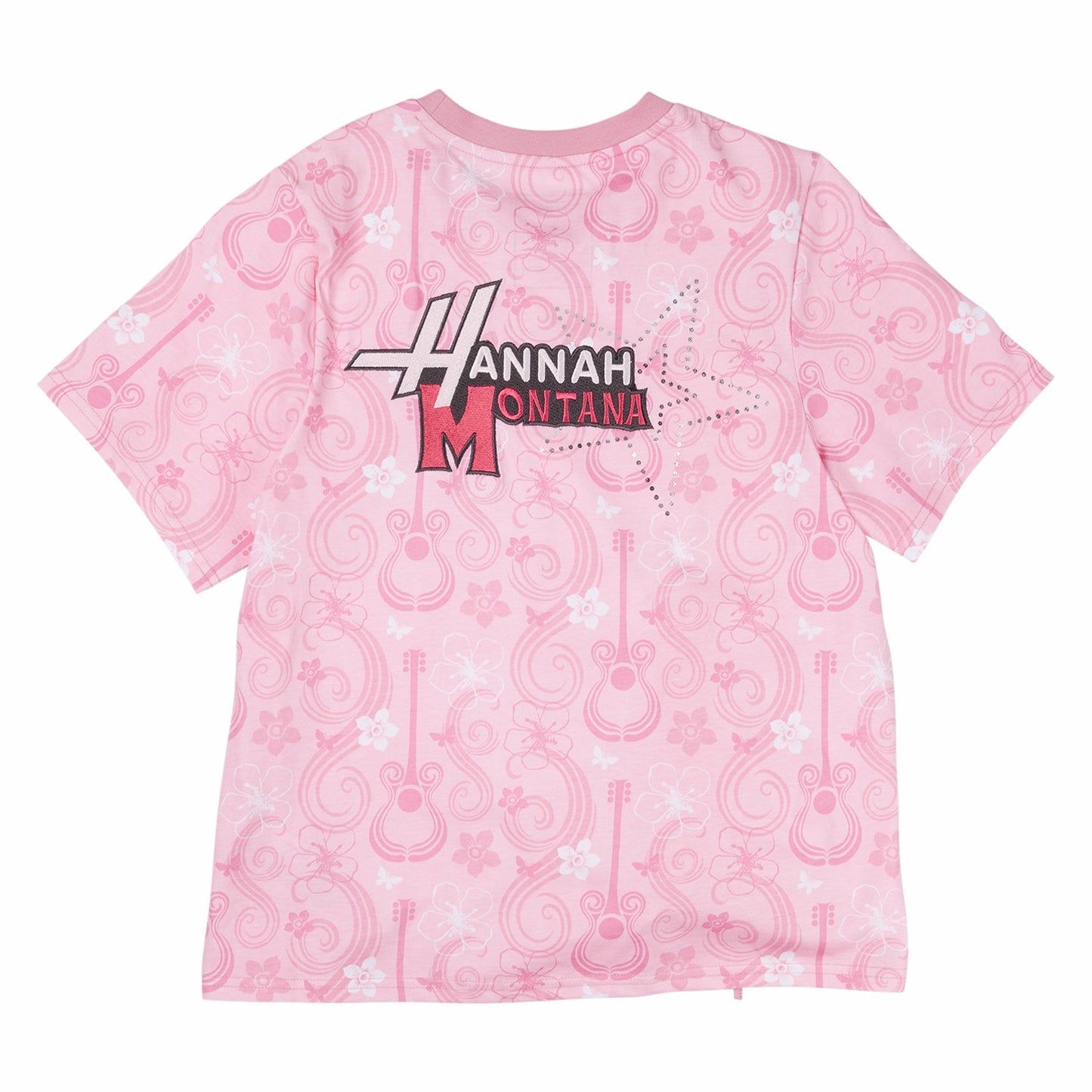 Loungefly Hannah Montana Drawstring Hem All-Over Print Unisex Tee
