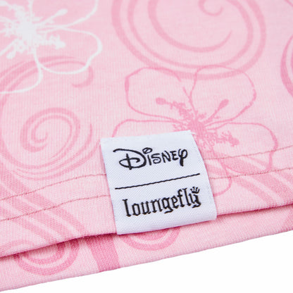 Loungefly Hannah Montana Drawstring Hem All-Over Print Unisex Tee