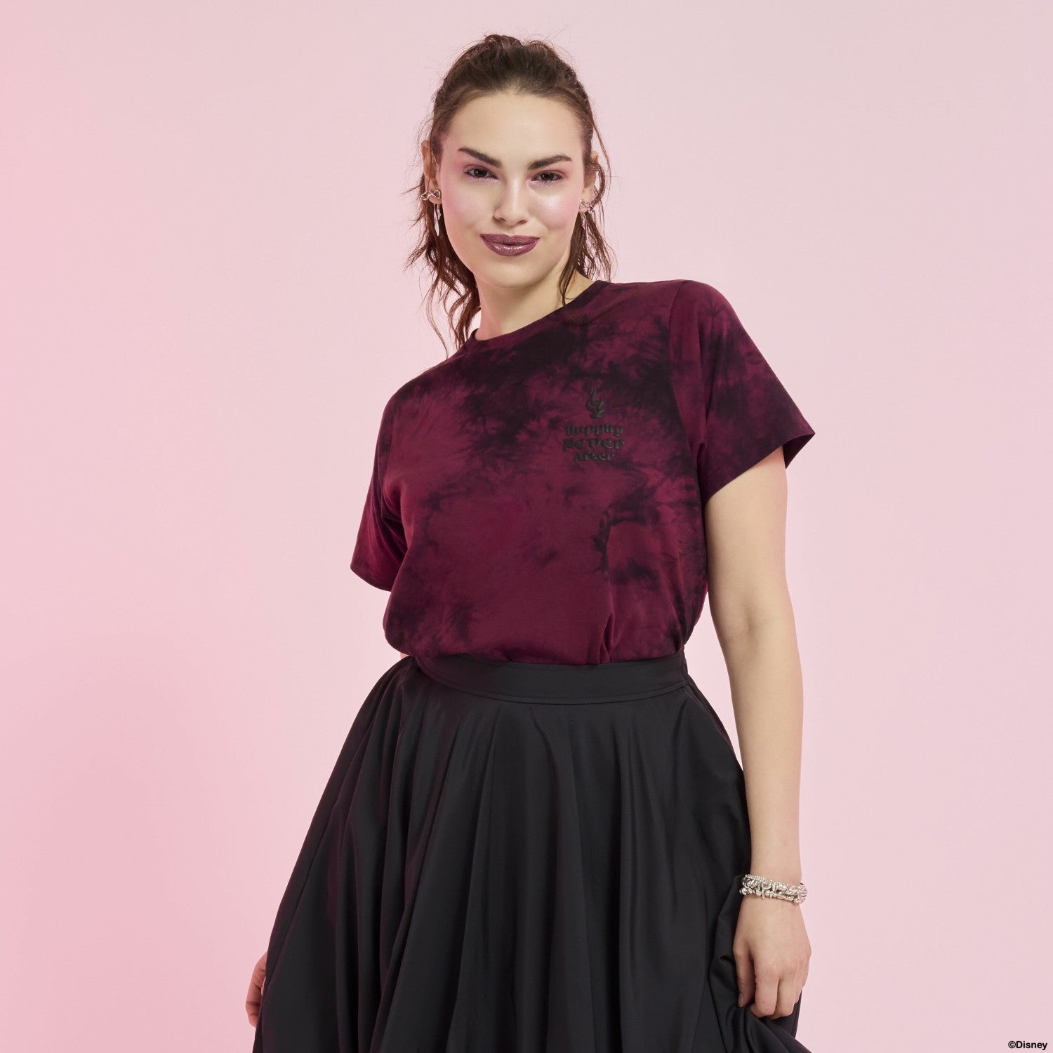 Loungefly Disney Villains Happily Never After Tie-Dye Swing Tee