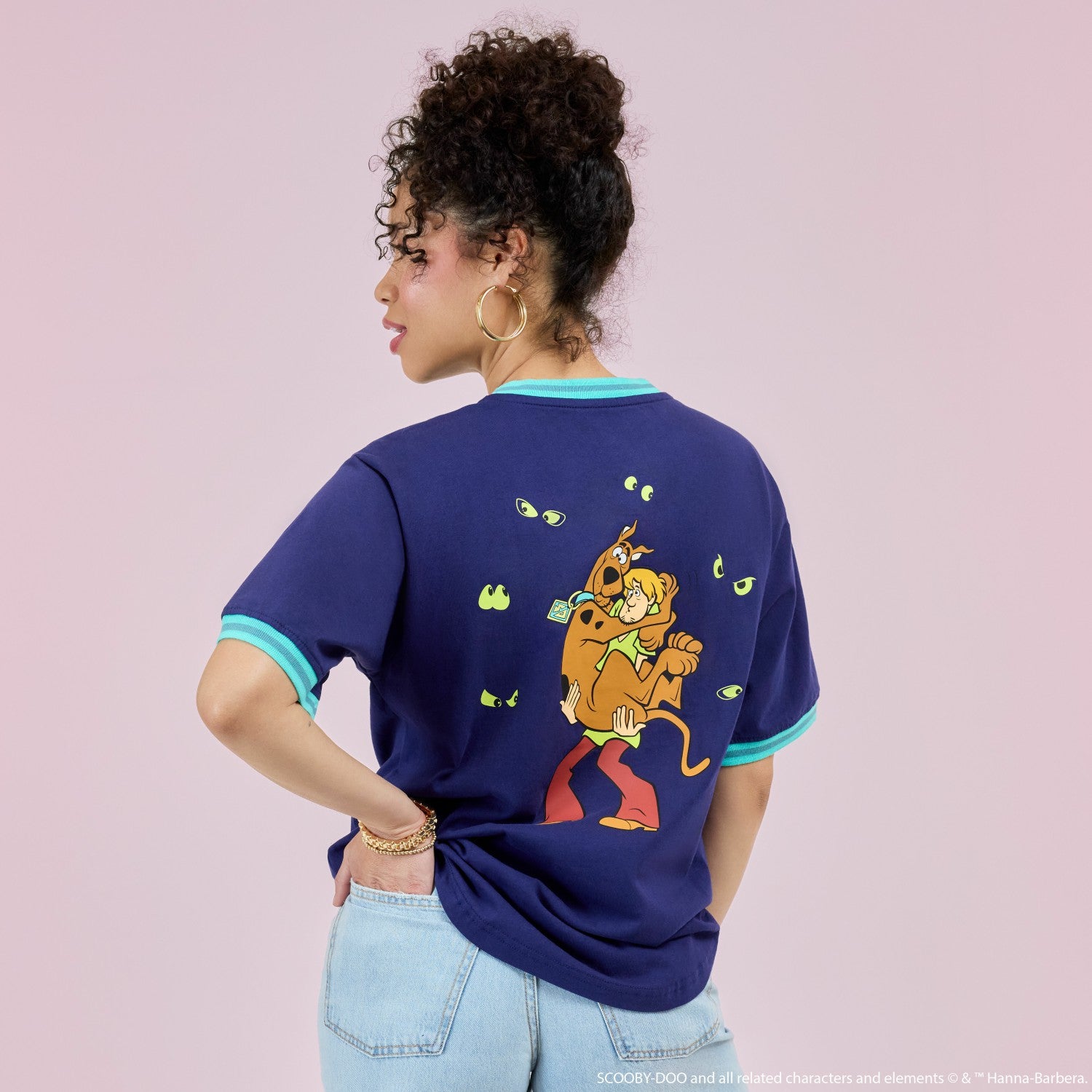 Loungefly Scooby-Doo™ & Shaggy Glow Unisex Ringer Tee