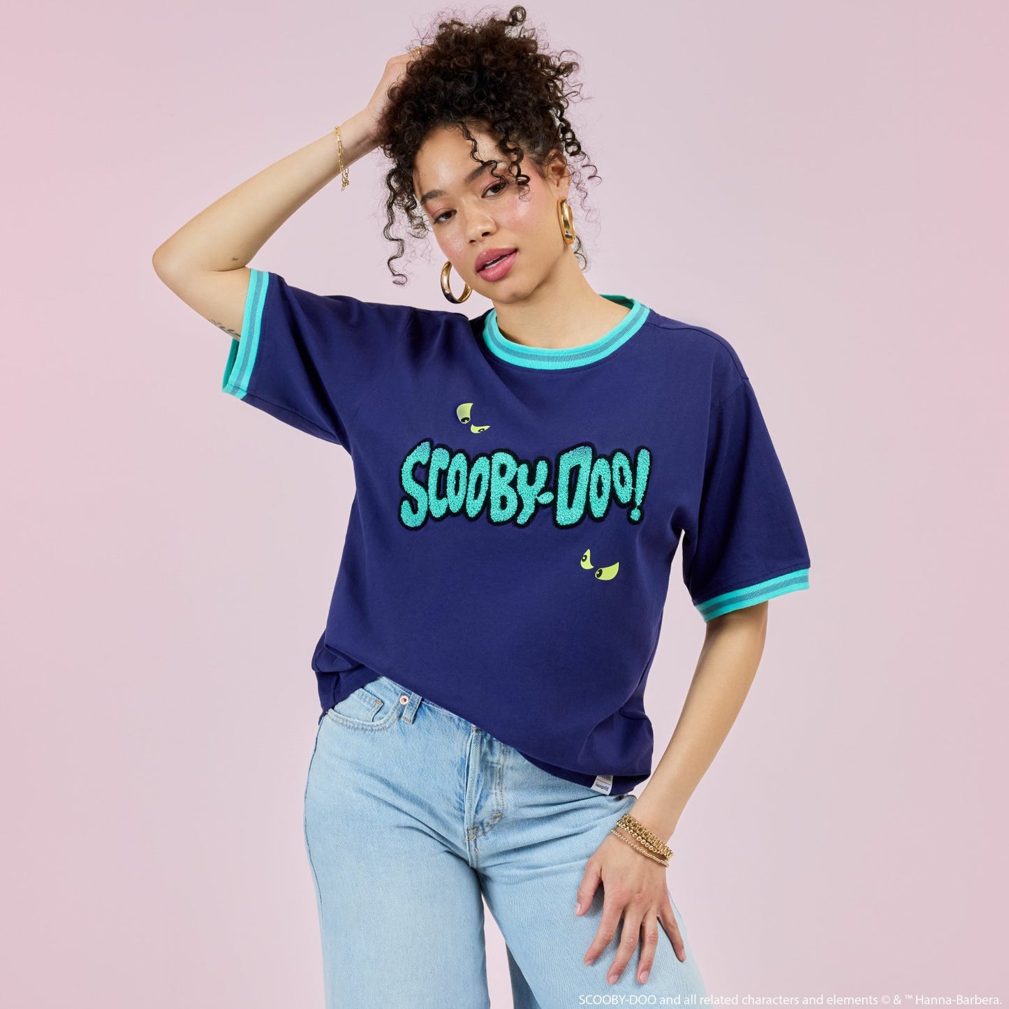 Loungefly Scooby-Doo™ & Shaggy Glow Unisex Ringer Tee
