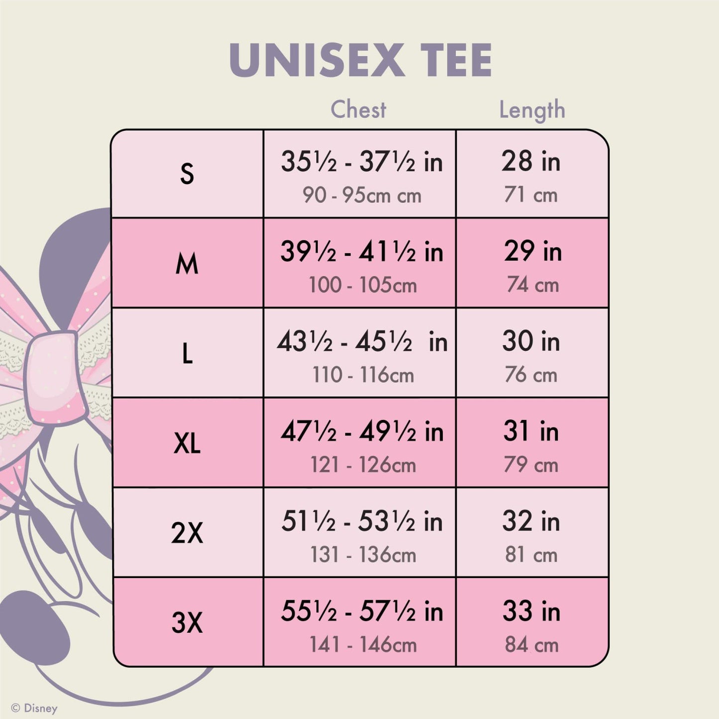 Loungefly Minnie Mouse Lace Detail Unisex Raglan Tee