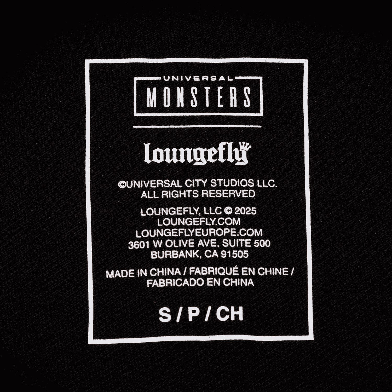 Loungefly Universal Monsters The Bride Of Frankenstein Unisex Tee