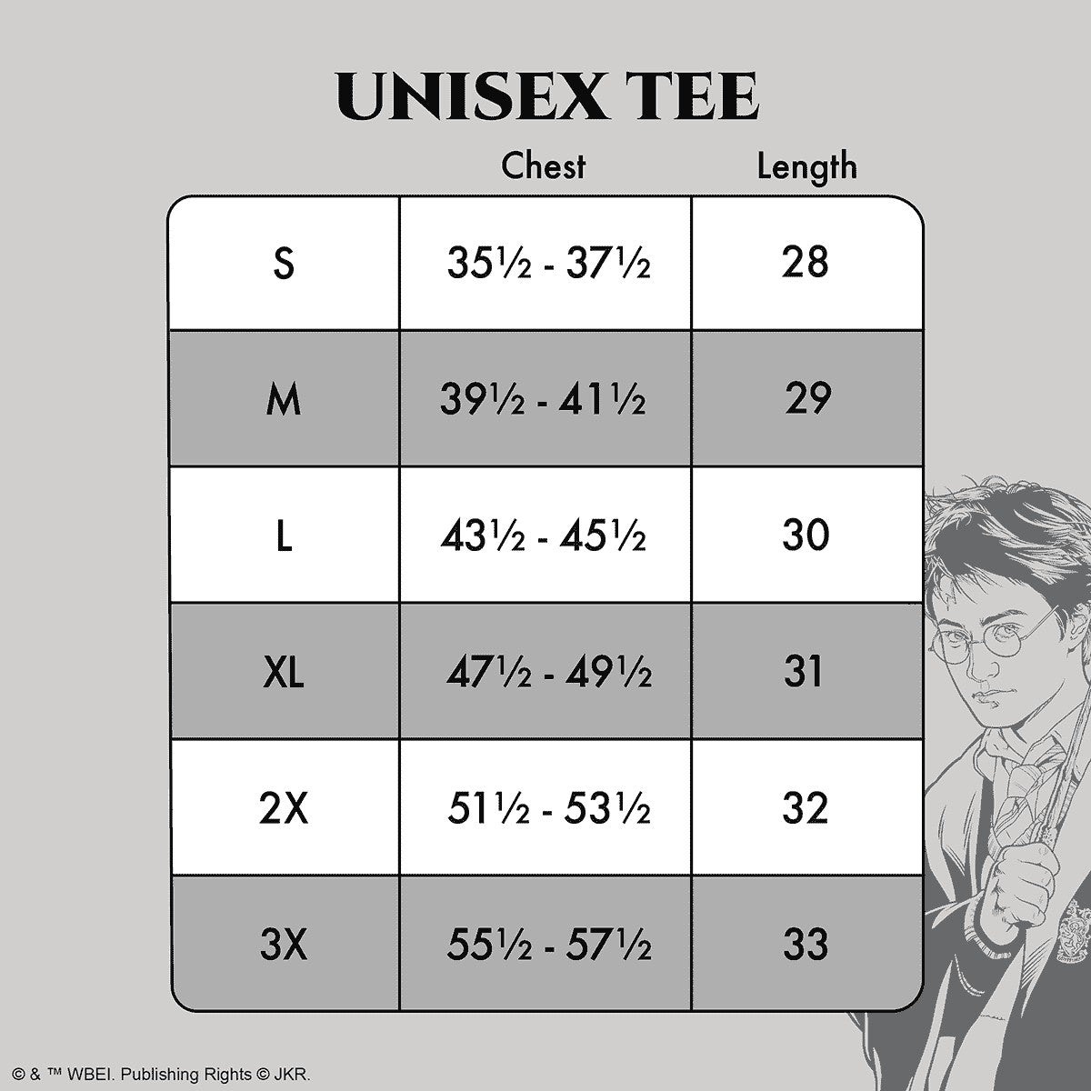 Loungefly Harry Potter Sketch Unisex Tee