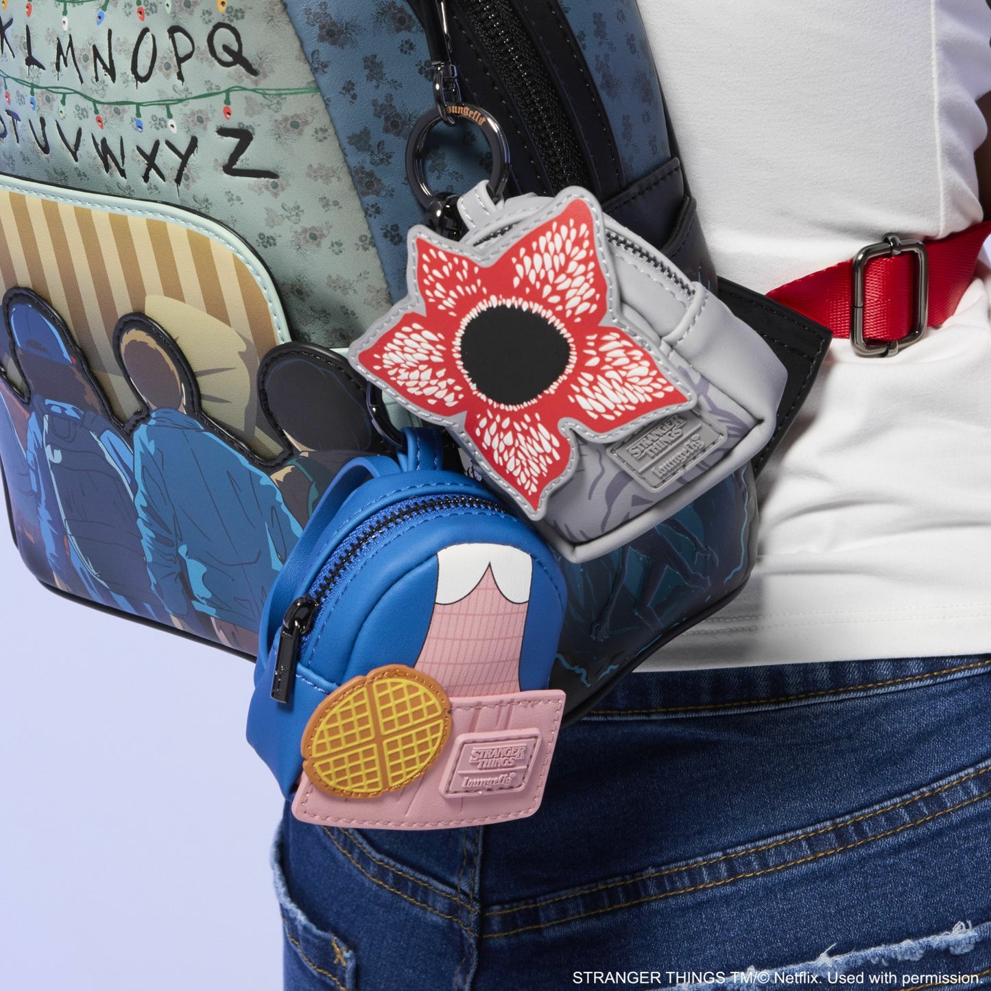 Loungefly Stranger Things Mystery Mini Backpack Keychain Charm