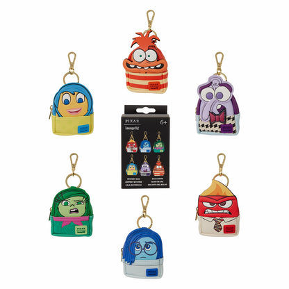 Loungefly Inside Out Cosplay Mystery Mini Backpack Keychain Charm