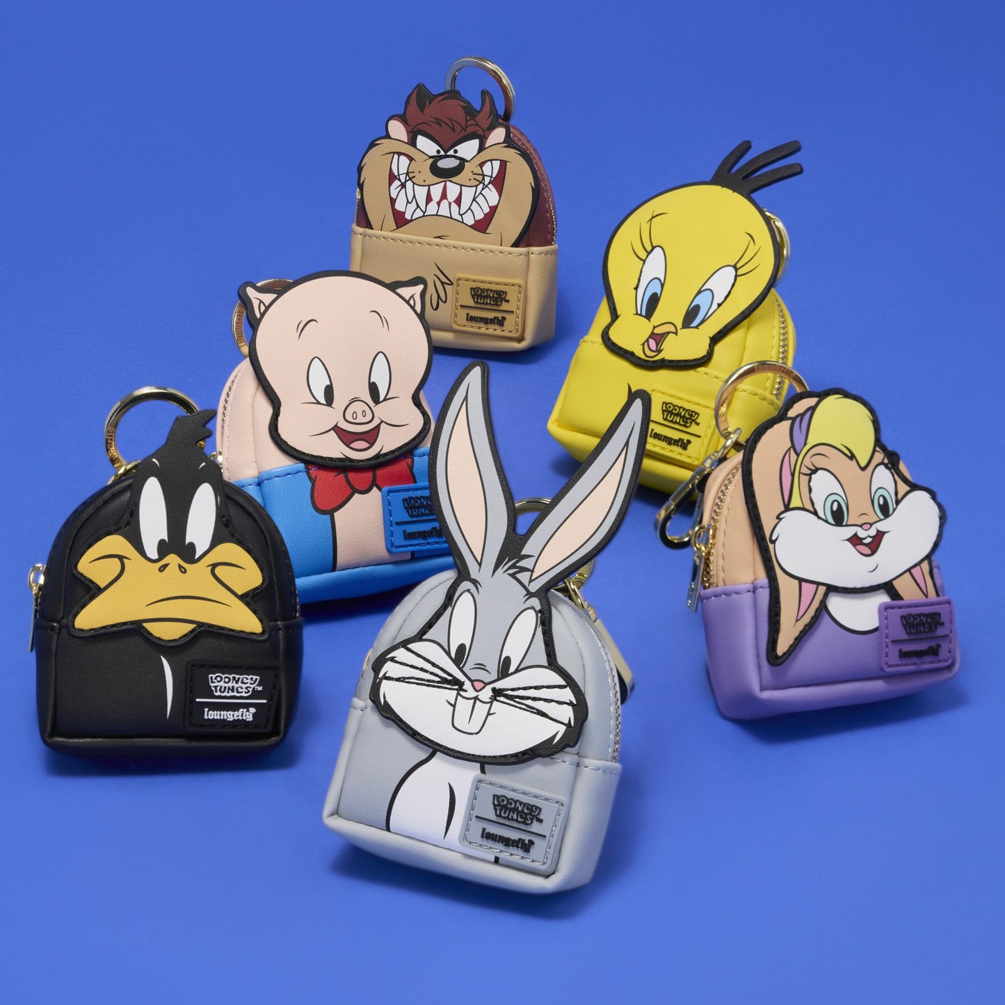 Loungefly Looney Tunes Cosplay Mystery Mini Backpack Keychain Charm