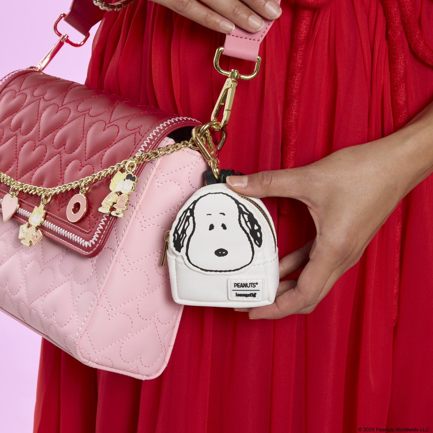 Loungefly Peanuts Gang Cosplay Mystery Mini Backpack Keychain Charm