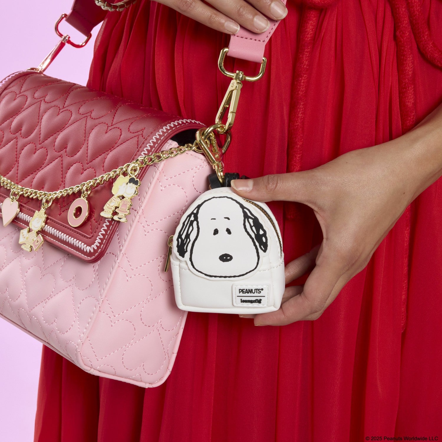 Loungefly Peanuts Gang Cosplay Mystery Mini Backpack Keychain Charm