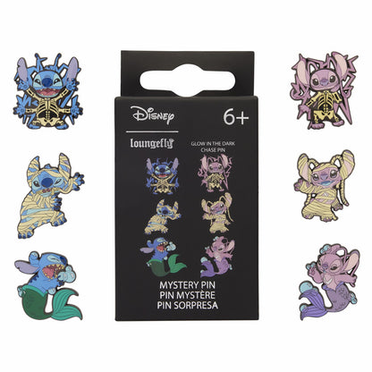 Loungefly Stitch & Angel Halloween Costume Mystery Box pin