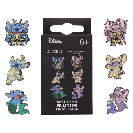 Loungefly Stitch & Angel Halloween Costume Mystery Box pin