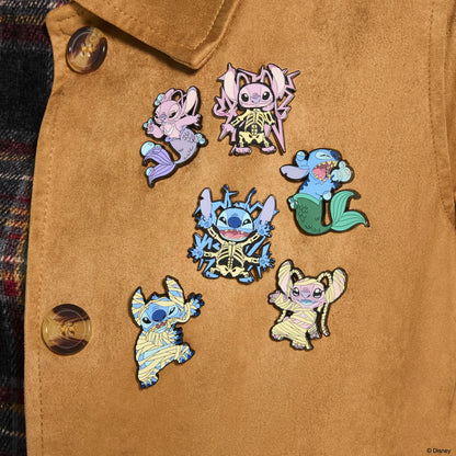 Loungefly Stitch & Angel Halloween Costume Mystery Box pin