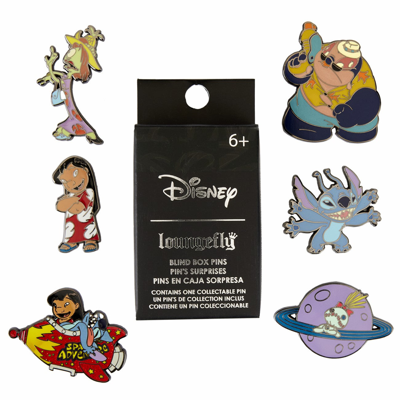 Loungefly Lilo & Stitch Space Adventure Mystery Box Pin