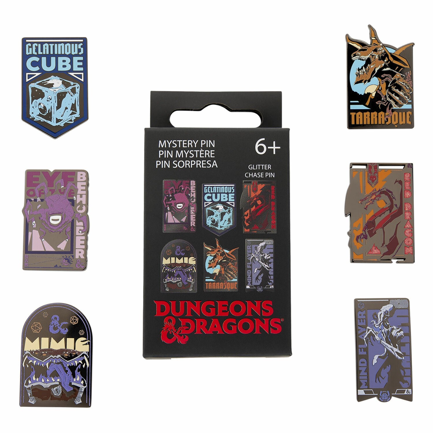 Loungefly Dungeons & Dragons Mystery Box Pin