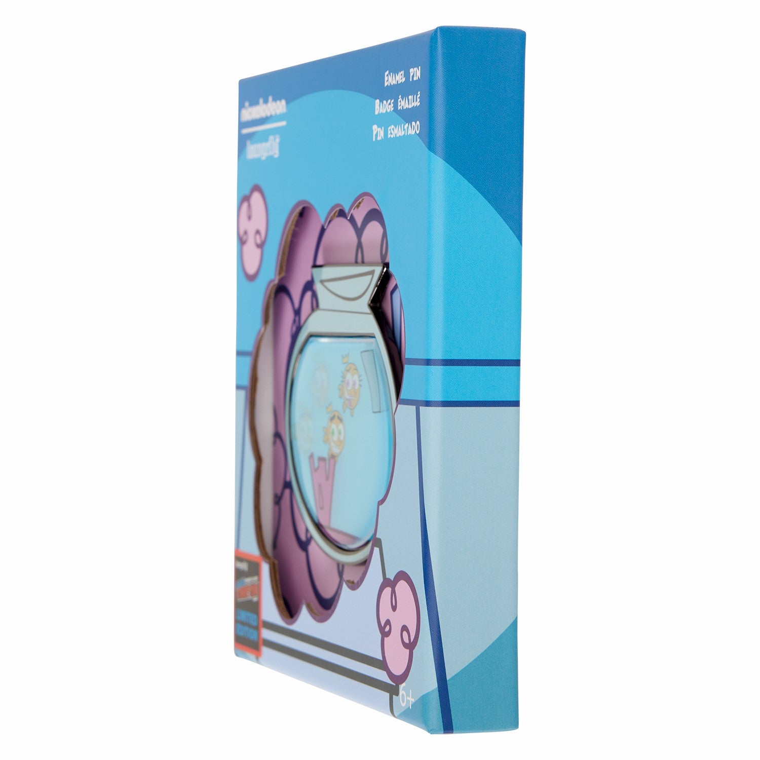 Loungefly NYCC Limited Edition The Fairly OddParents Lenticular 3" Collector Box Pin