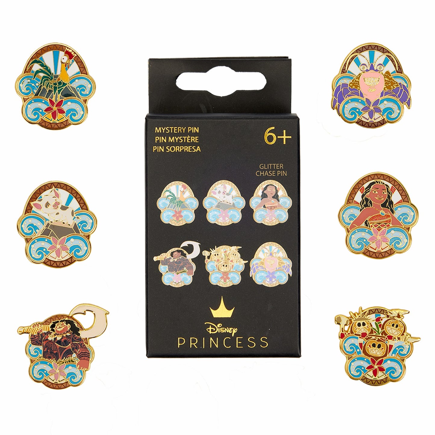 Loungefly Moana Waves Mystery Box Pin
