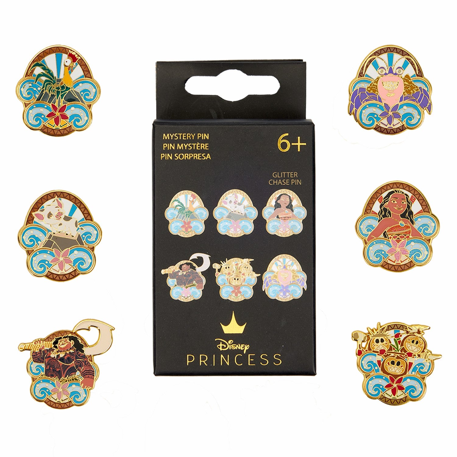 Loungefly Moana Waves Mystery Box Pin