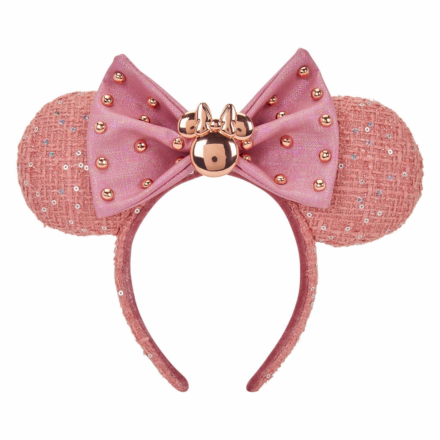 Loungefly Minnie Mouse Exclusive Glitter Tweed Ear Headband