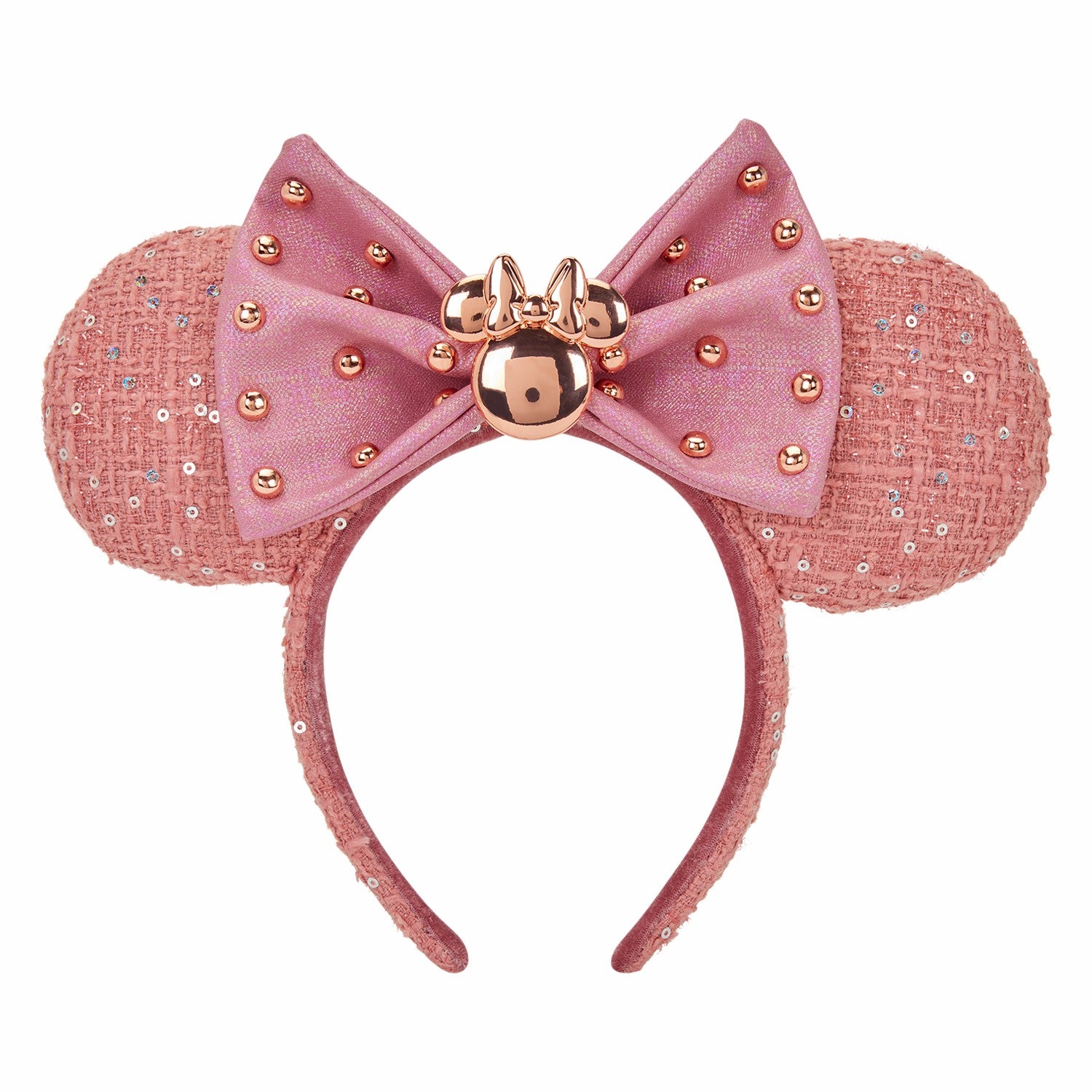 Loungefly Minnie Mouse Exclusive Glitter Tweed Ear Headband