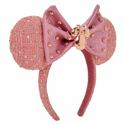 Loungefly Minnie Mouse Exclusive Glitter Tweed Ear Headband
