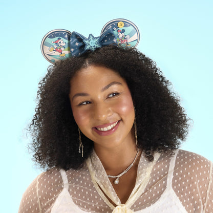 Loungefly Mickey & Minnie Holiday Ear Headband
