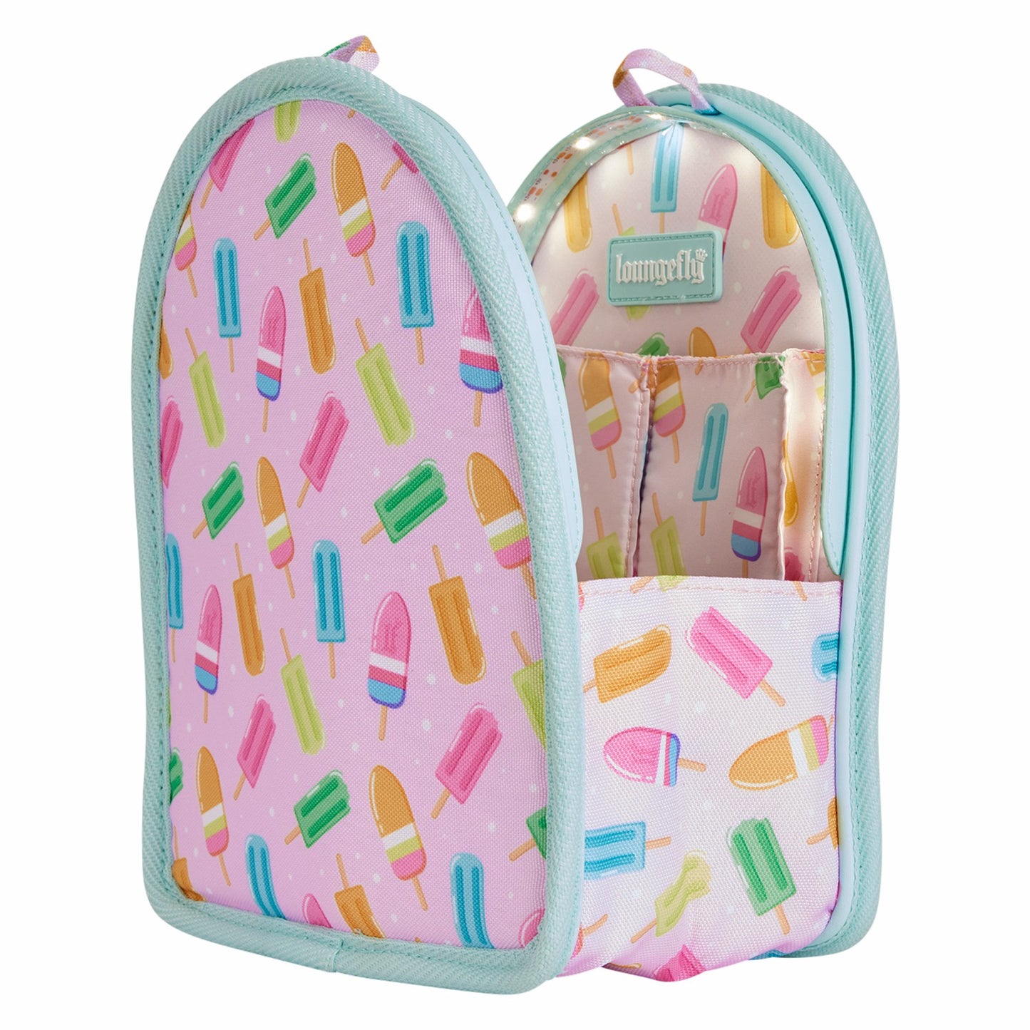Loungefly Loungefly Popsicle Light-Up Mini Backpack Bag Organizer Insert