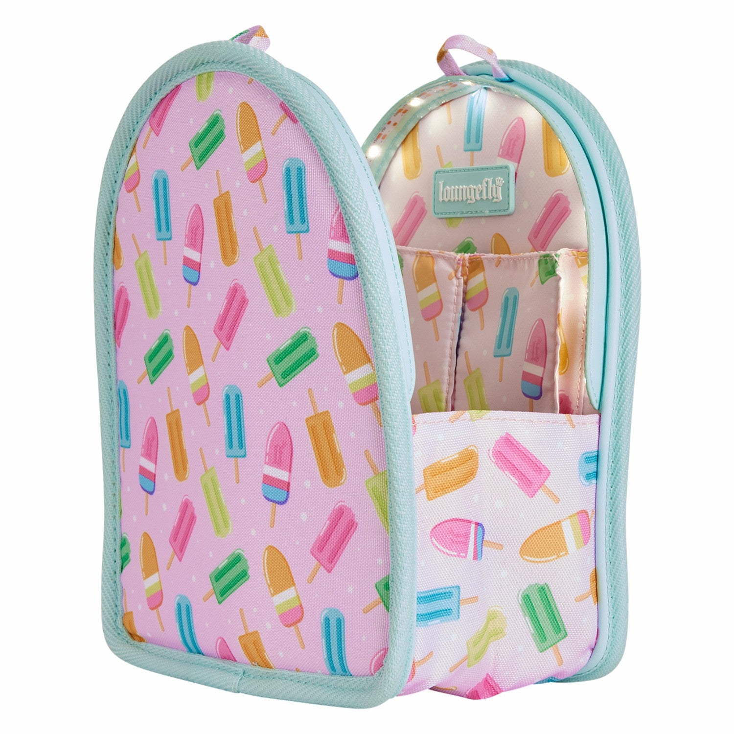 Loungefly Loungefly Popsicle Light-Up Mini Backpack Bag Organizer Insert