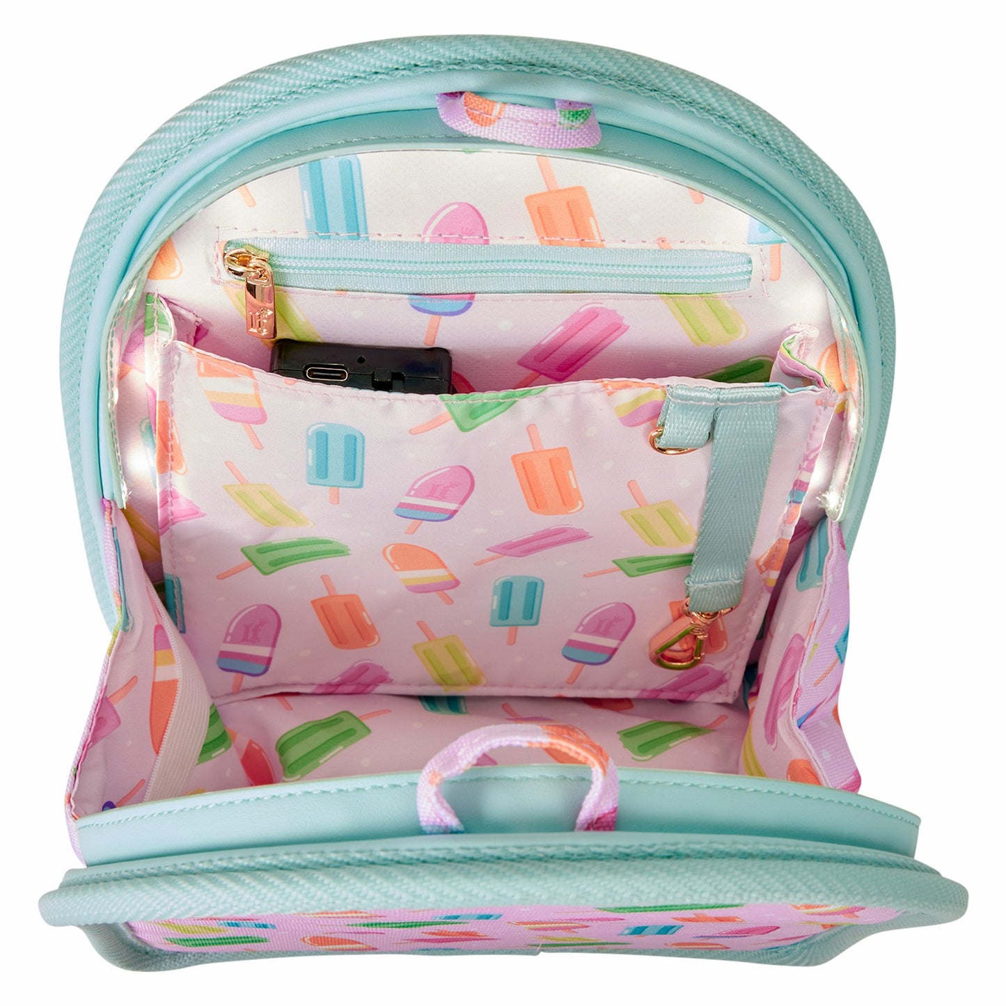 Loungefly Loungefly Popsicle Light-Up Mini Backpack Bag Organizer Insert