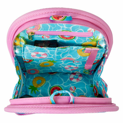 Loungefly Loungefly Pool Day Light-Up Mini Backpack Bag Organizer Insert