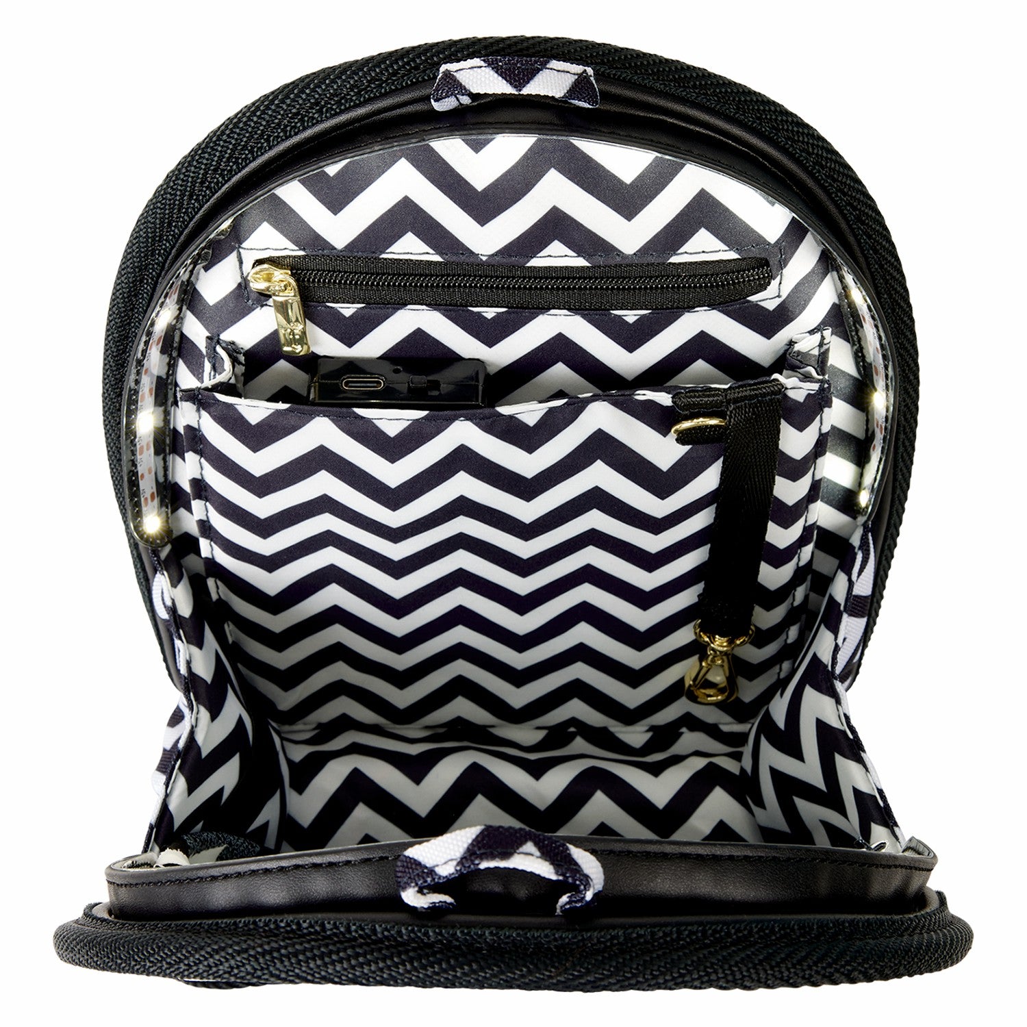 Loungefly Loungefly Chevron Light-Up Mini Backpack Bag Organizer Insert