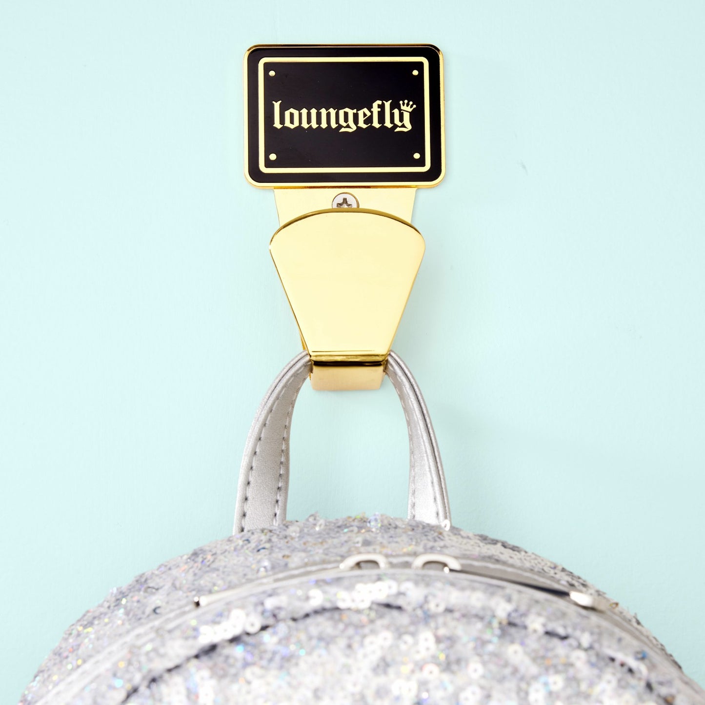 Loungefly Loungefly Gold Metal Display Wall Hook