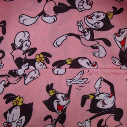 Loungefly Animaniacs Exclusive Dot Warner Cosplay Plush Mini Backpack