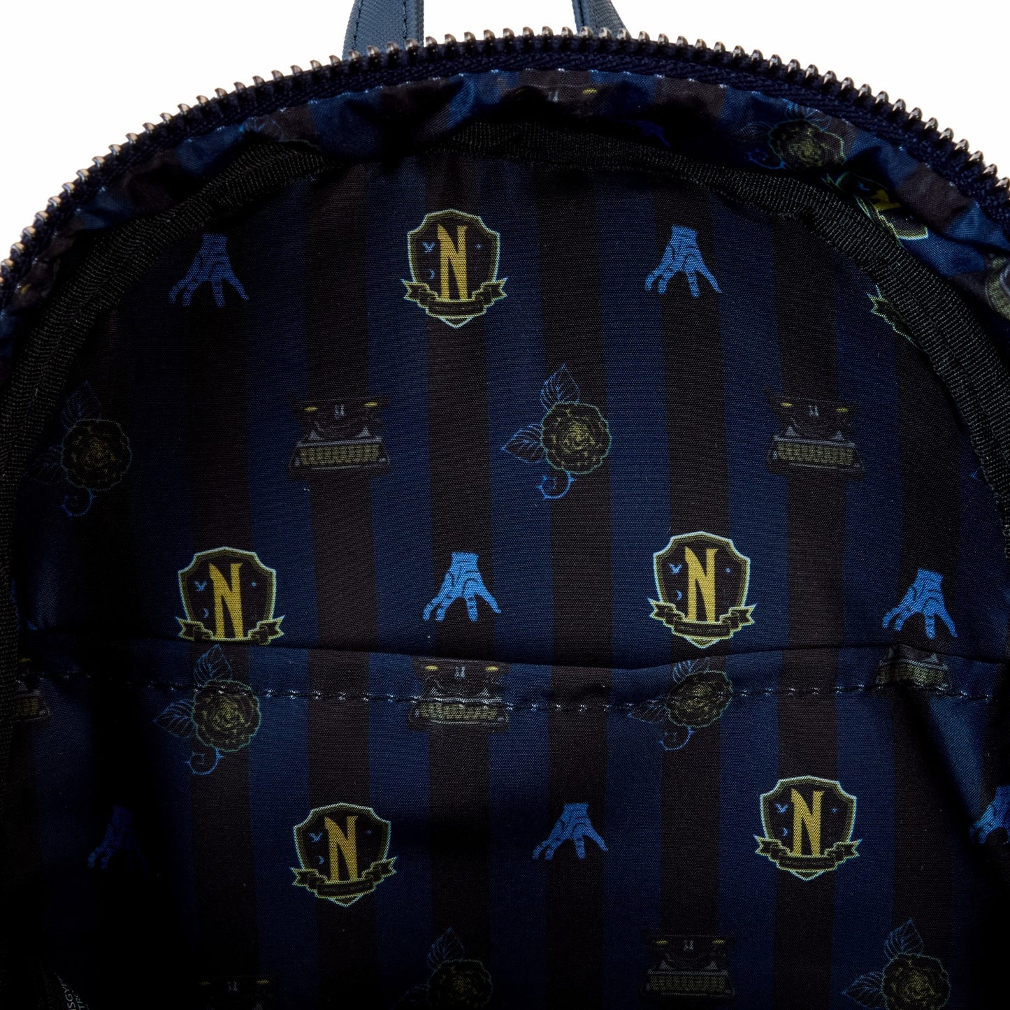 Loungefly Wednesday Nevermore Academy Castle Glow Mini Backpack