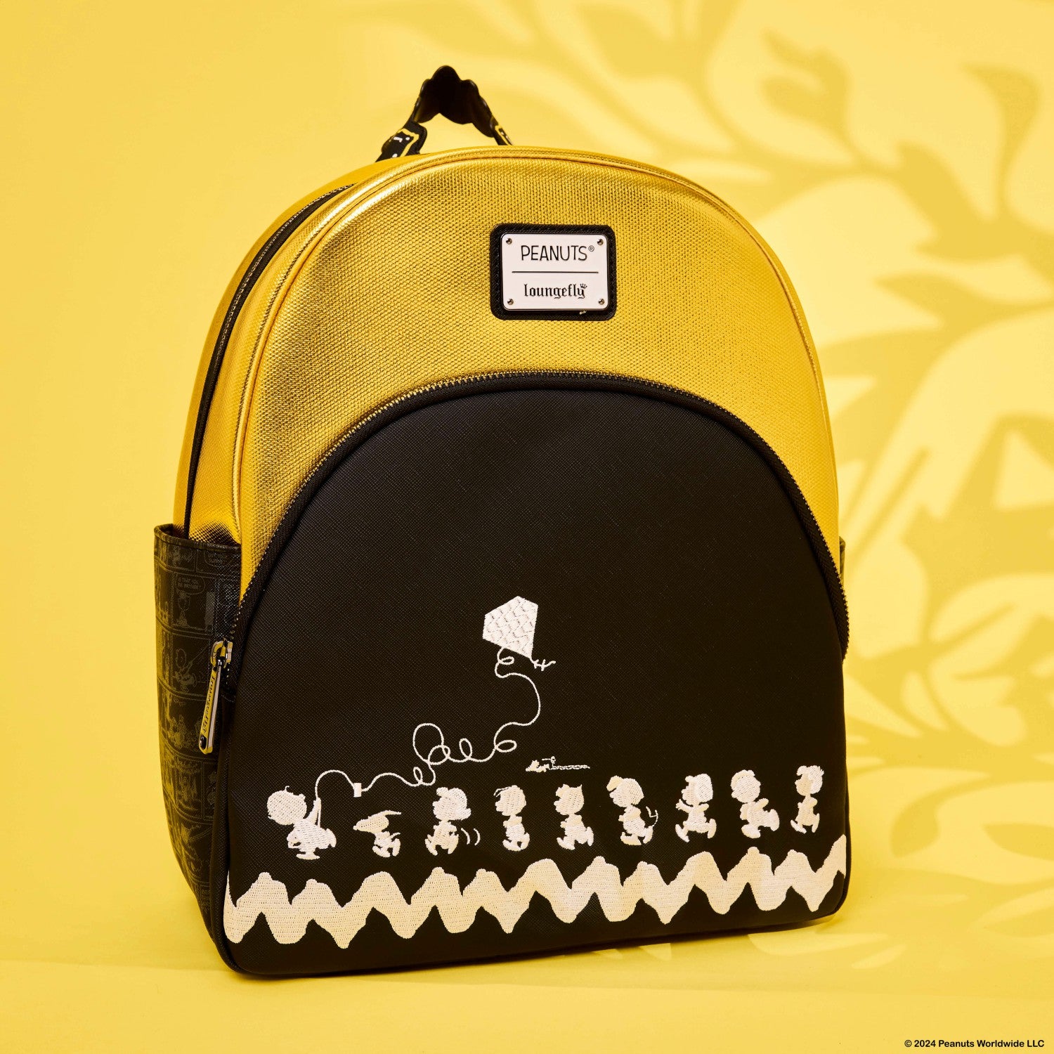 Loungefly Peanuts 75th Anniversary Snoopy & Gang Mini Backpack