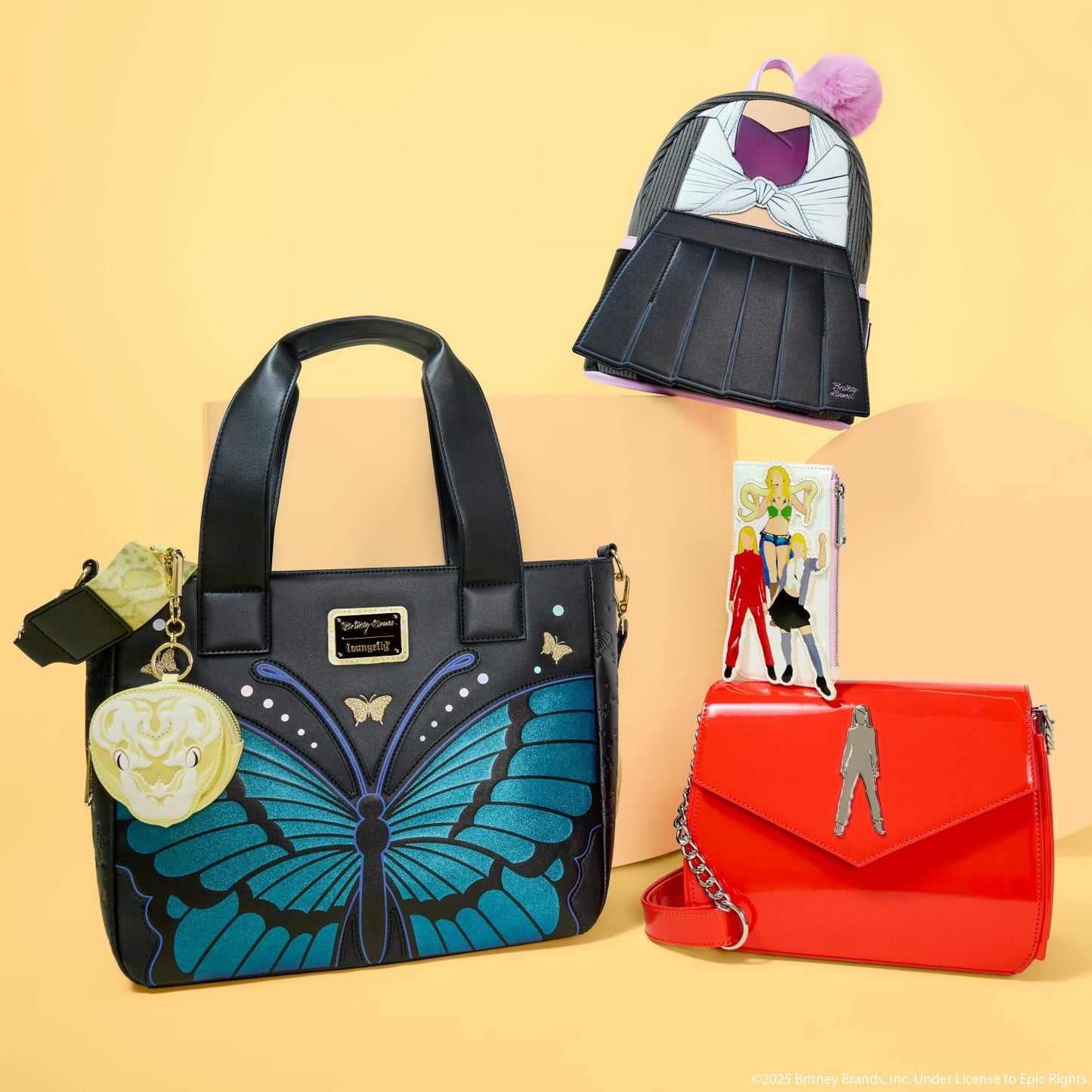 Loungefly Britney Spears ...Baby One More Time Cosplay Mini Backpack