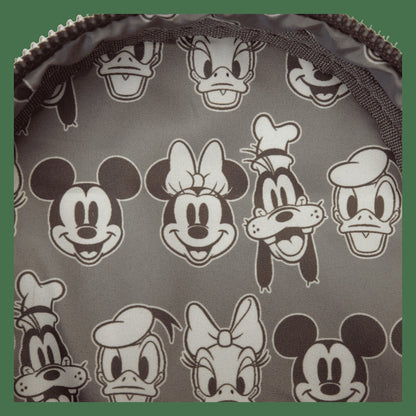 Loungefly Mickey & Friends Canvas Drink Holder Crossbody Bag
