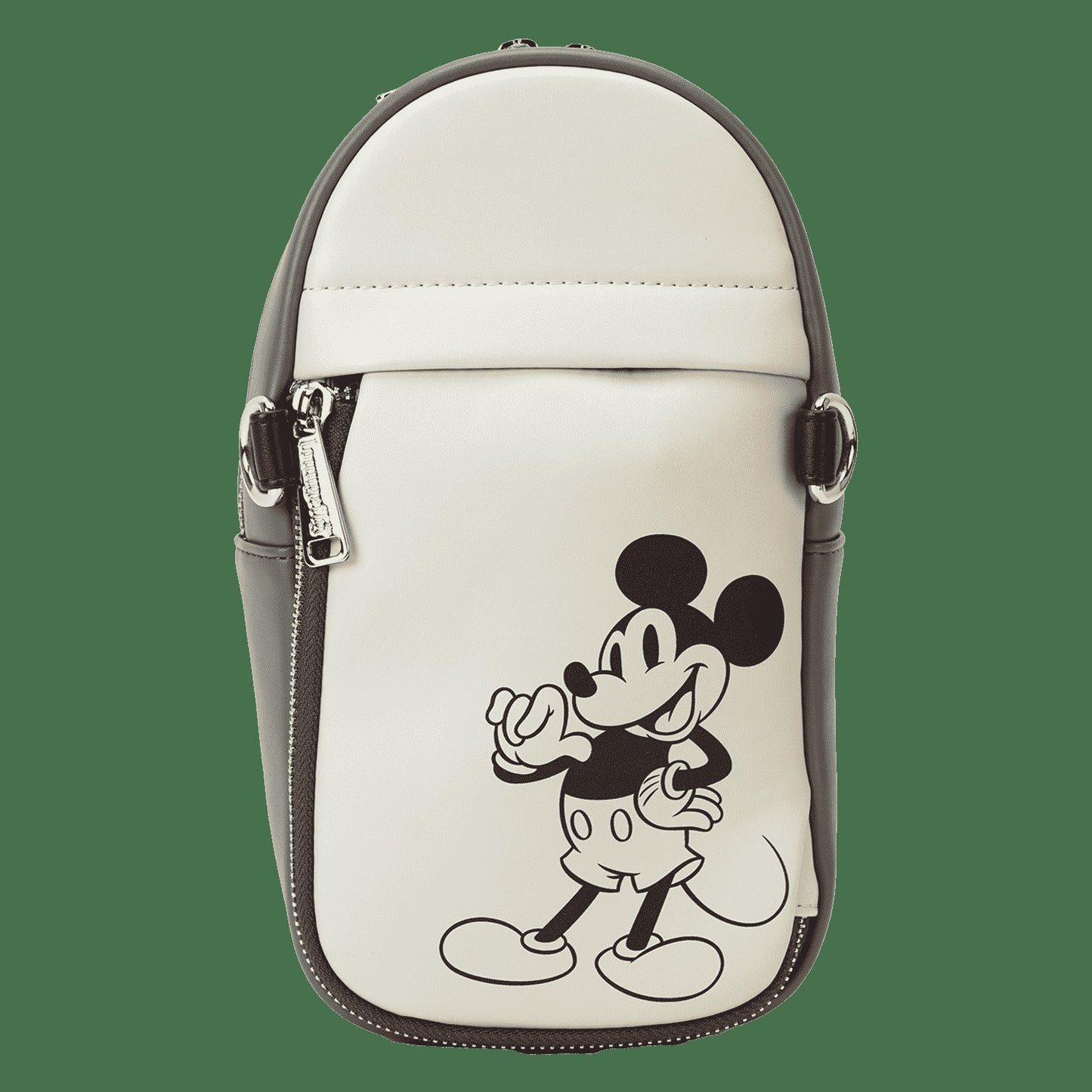 Loungefly Mickey & Friends Canvas Drink Holder Crossbody Bag