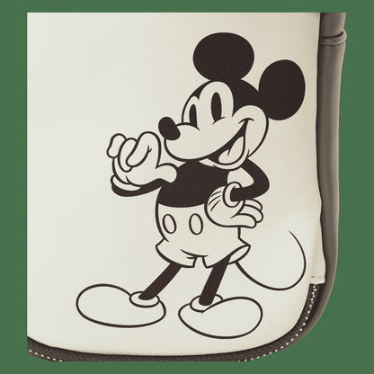 Loungefly Mickey & Friends Canvas Drink Holder Crossbody Bag