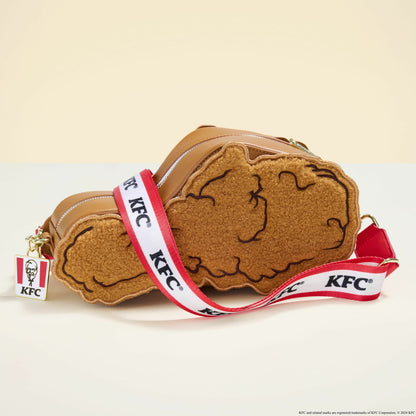 Loungefly KFC Drumstick Sherpa Crossbody Bag