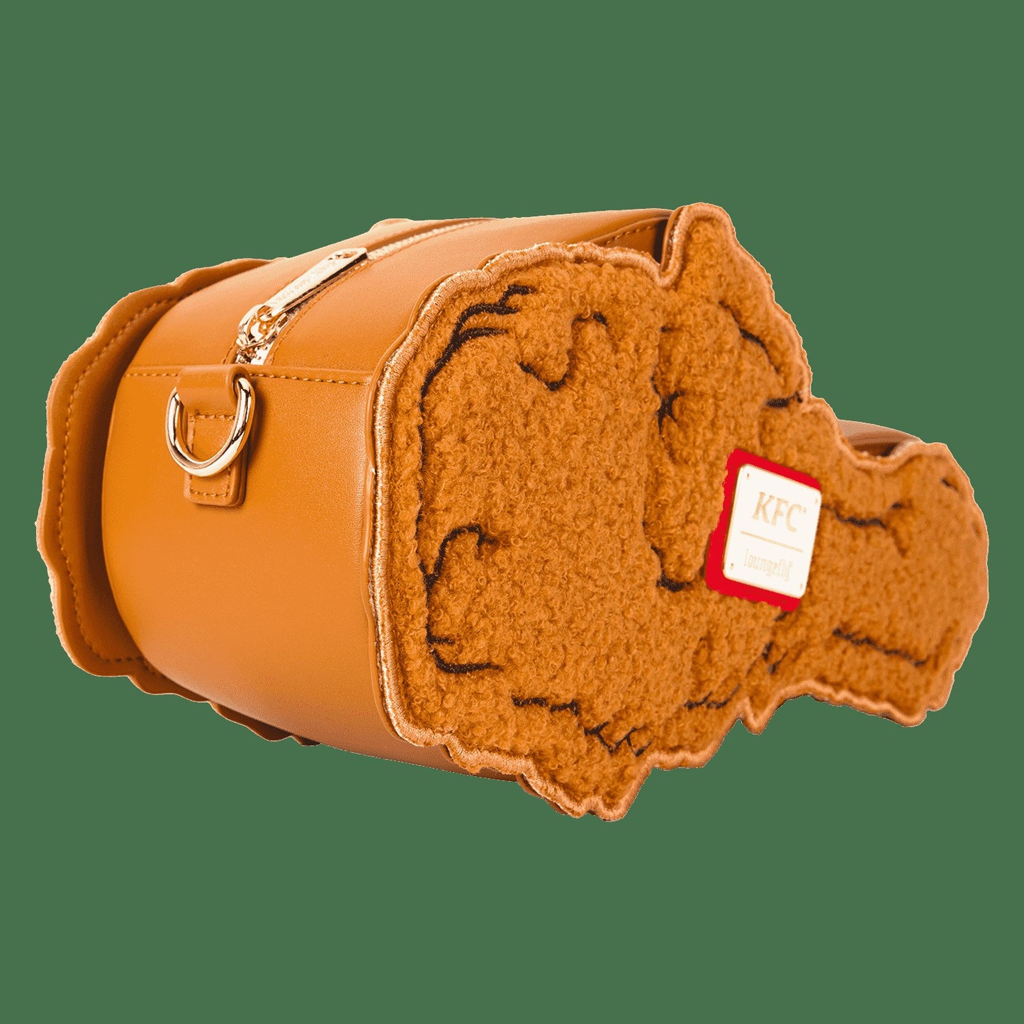 Loungefly KFC Drumstick Sherpa Crossbody Bag