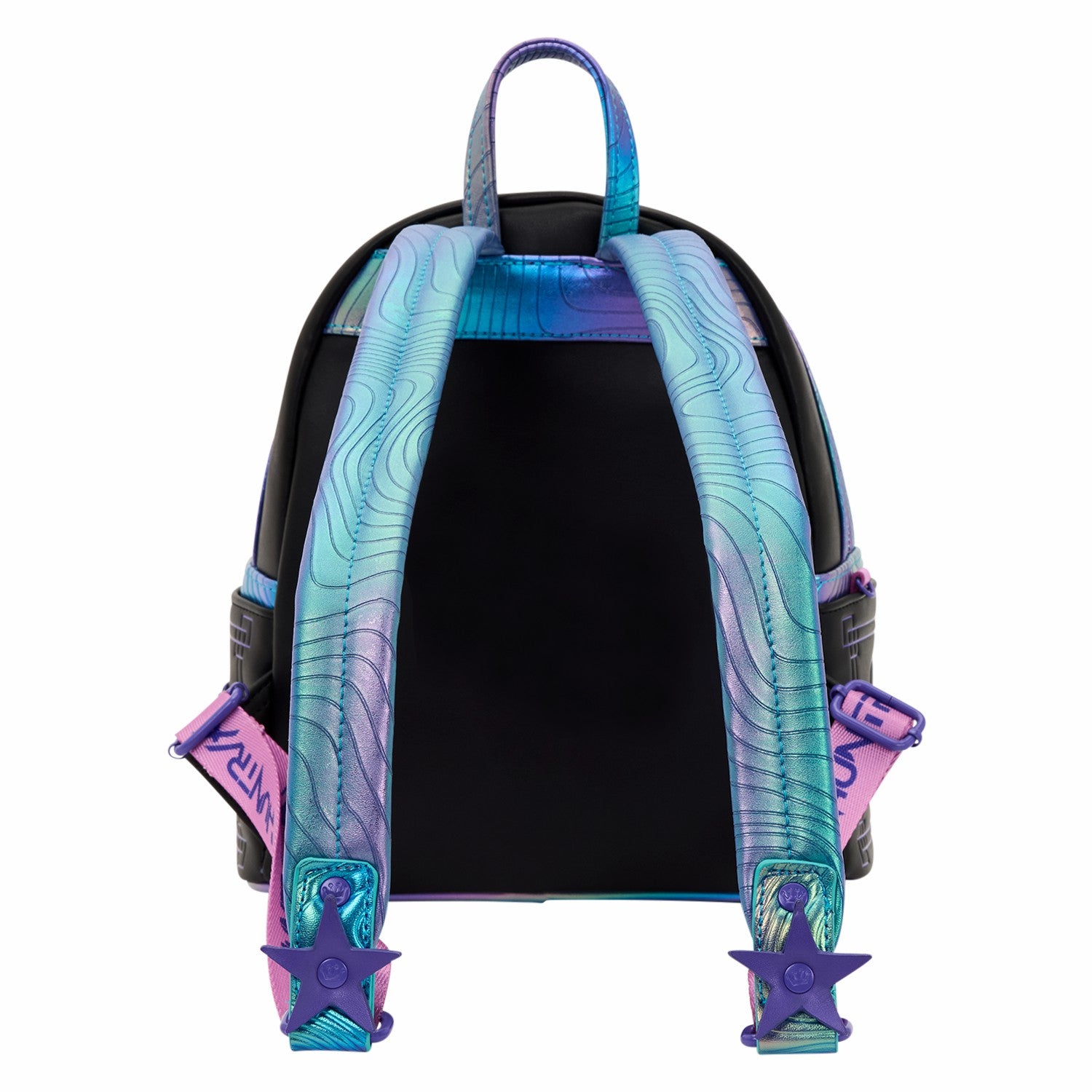 Loungefly KPop Demon Hunters HUNTR/X Mini Backpack with Photo Card Charm